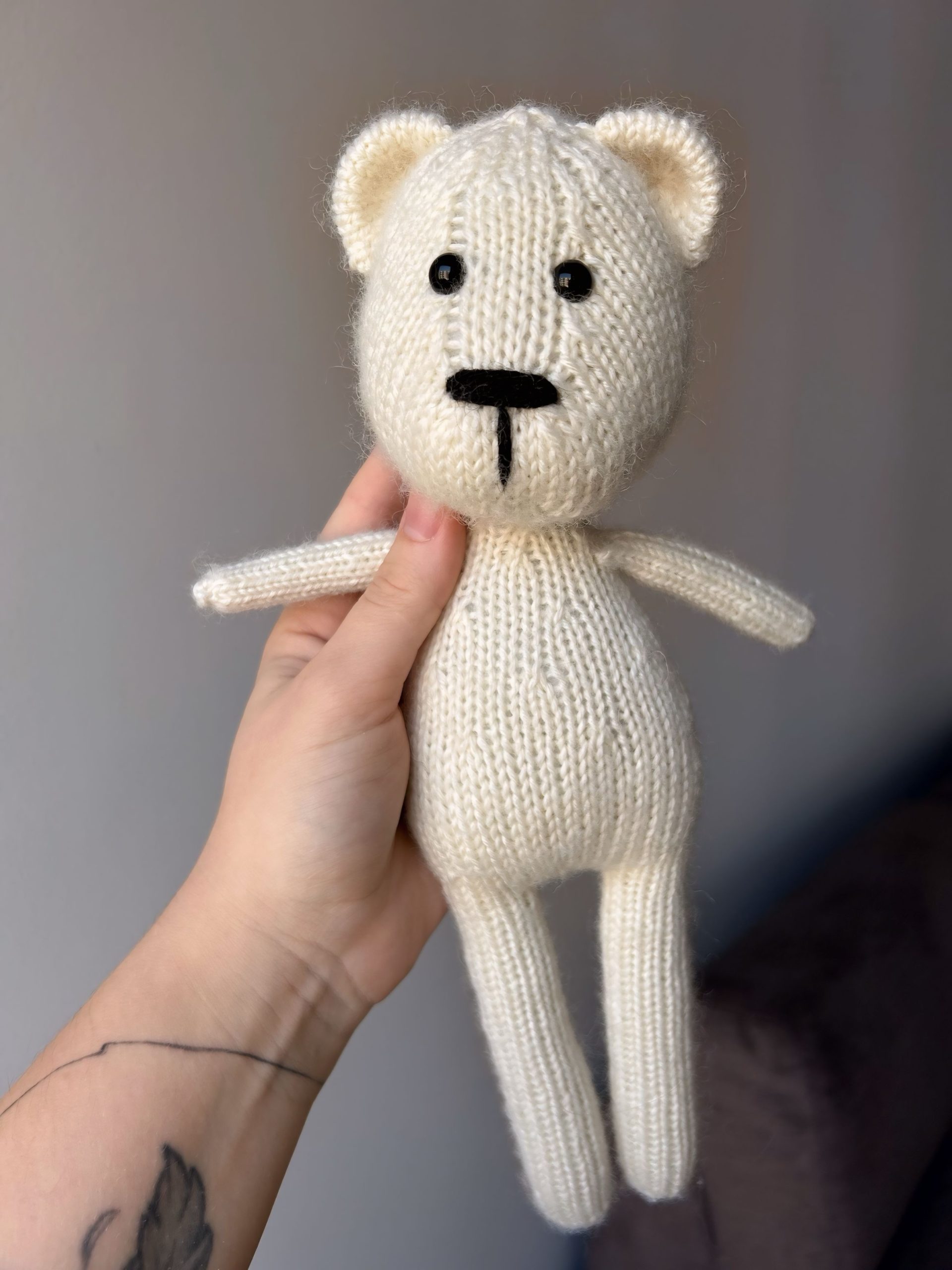My Whimsy Bear Toy Knitting Pattern | Instant Download PDF - Image 4