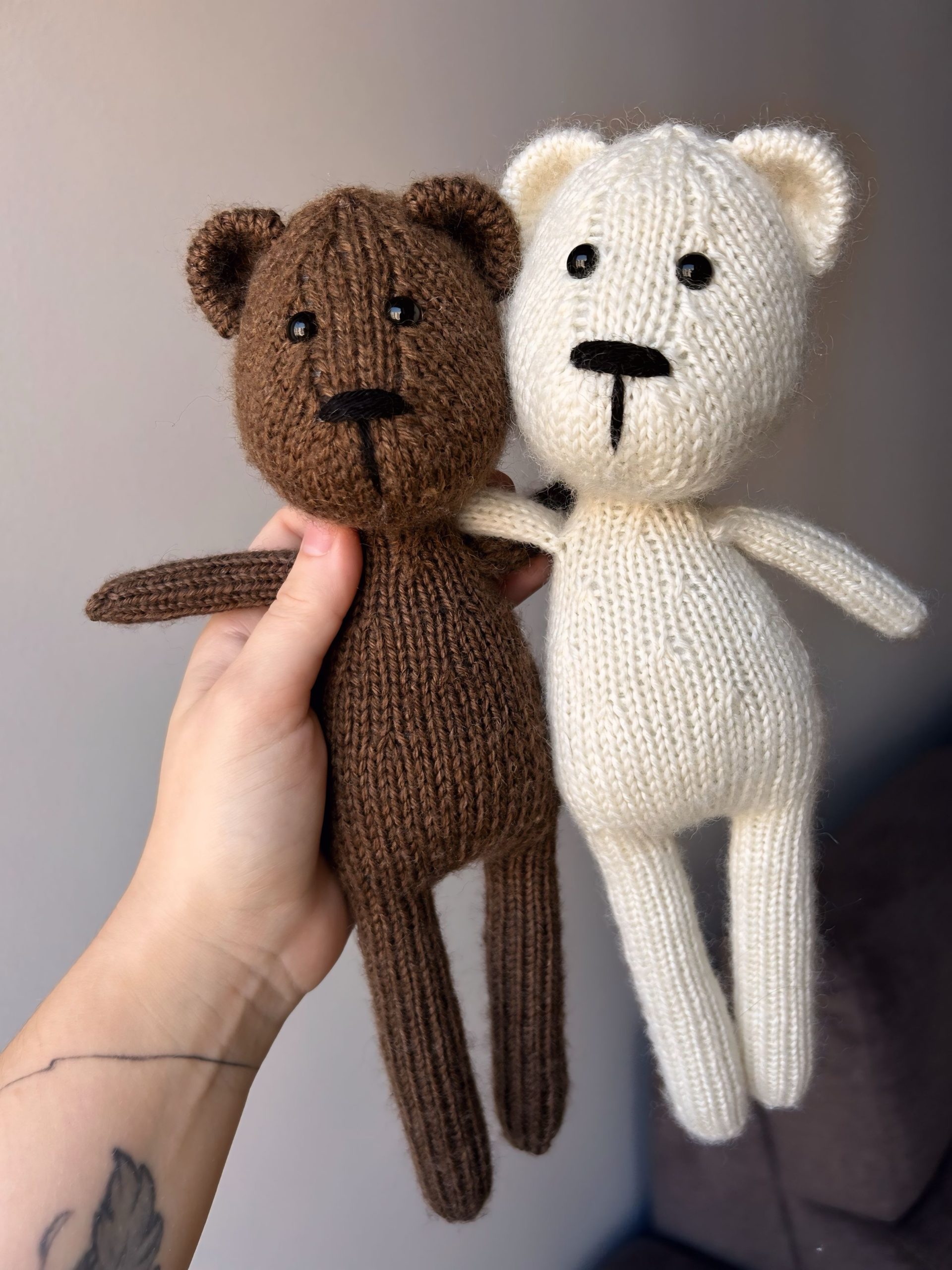 My Whimsy Bear Toy Knitting Pattern | Instant Download PDF - Image 5