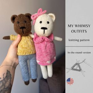 My Whimsy Outfits Knitting Pattern | Instant Download PDF
