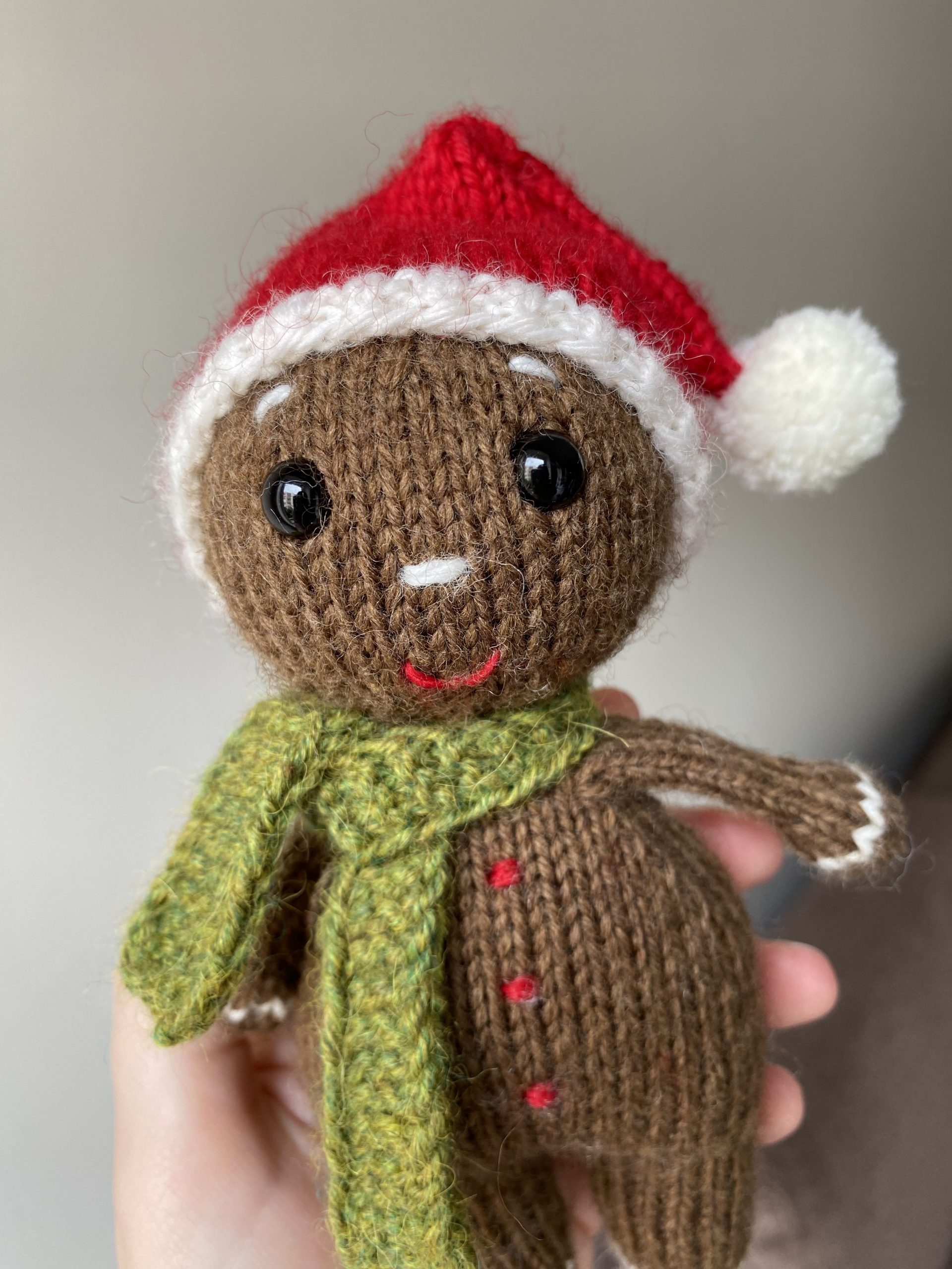 Crumb Gingerbread Man Knitting Pattern | Instant Download PDF - Image 2