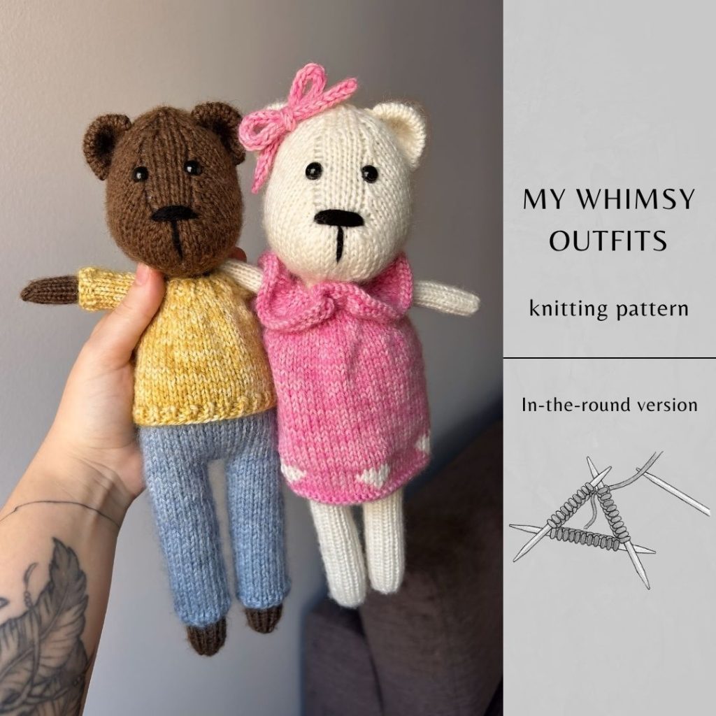My Whimsy Outfits Knitting Pattern | Instant Download PDF
