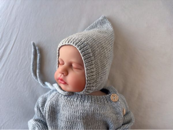 April Bonnet Knitting Pattern | Instant Download PDF