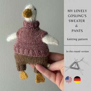 My Lovely Gosling's Sweater & Pants Knitting Pattern