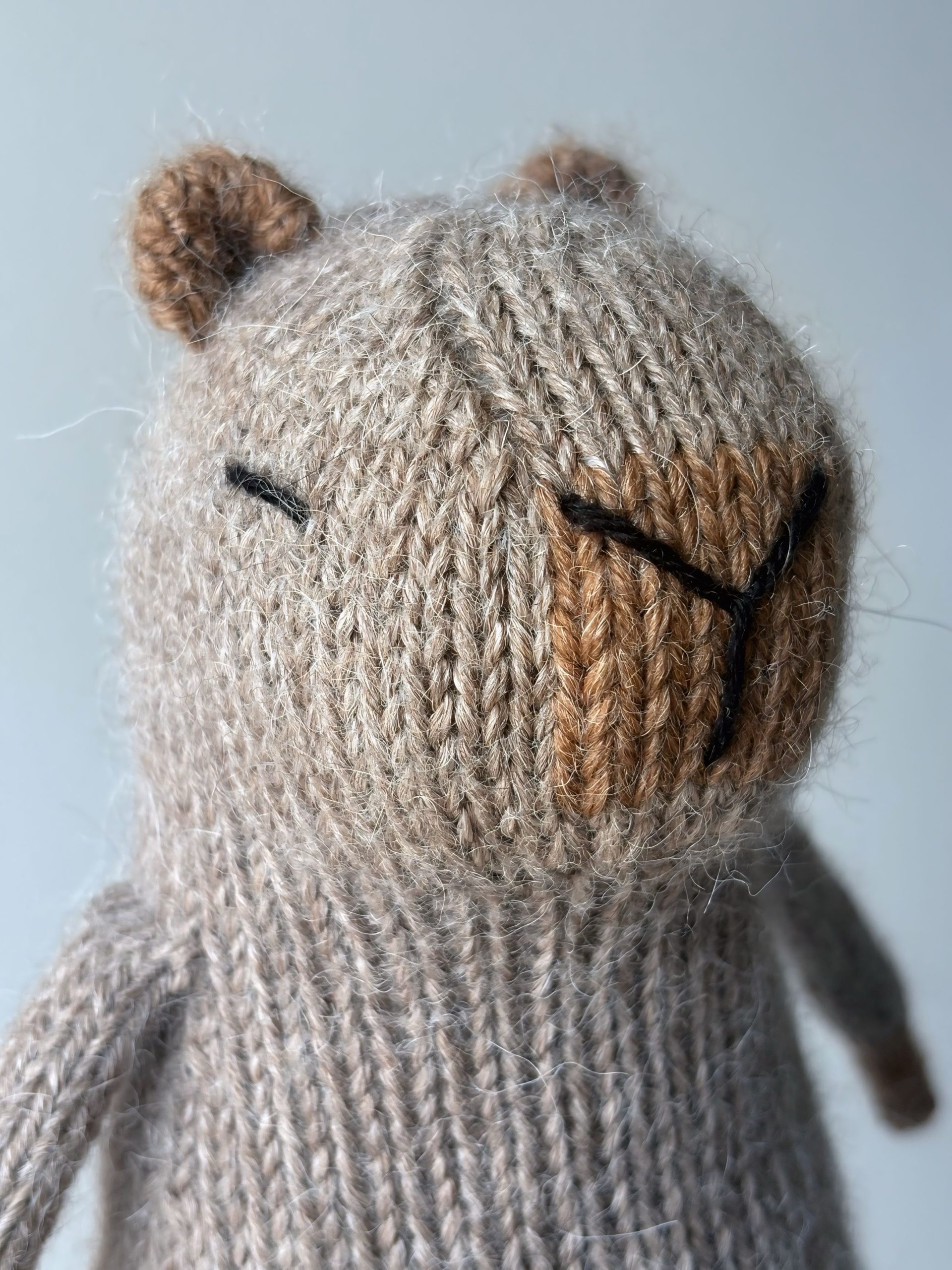 Fofo Capybara Toy Knitting Pattern | Instant Download PDF - Image 5
