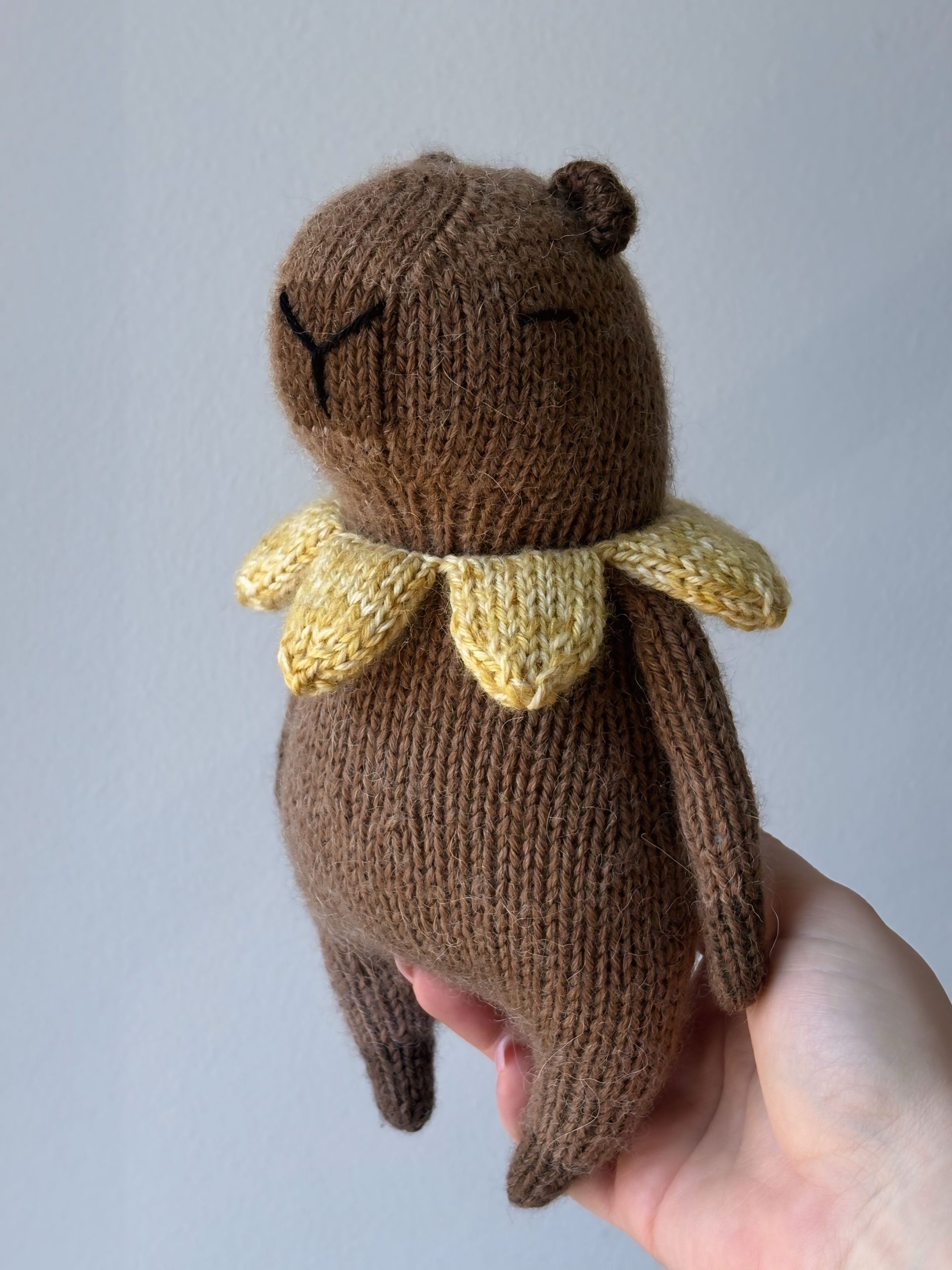 Fofo Capybara Toy Knitting Pattern FLAT Version | Instant Download PDF - Image 6