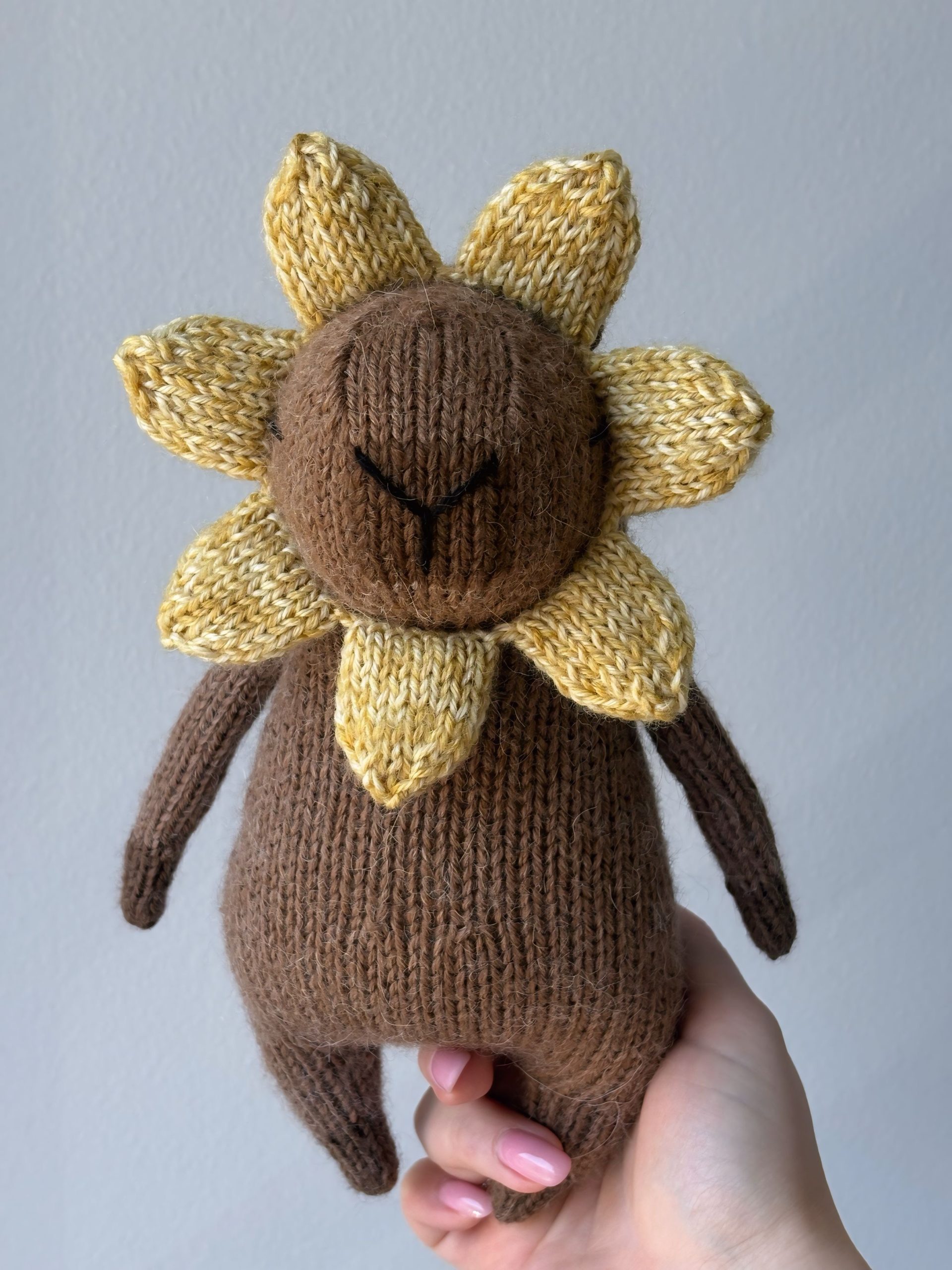 Fofo Capybara Toy Knitting Pattern FLAT Version | Instant Download PDF - Image 5