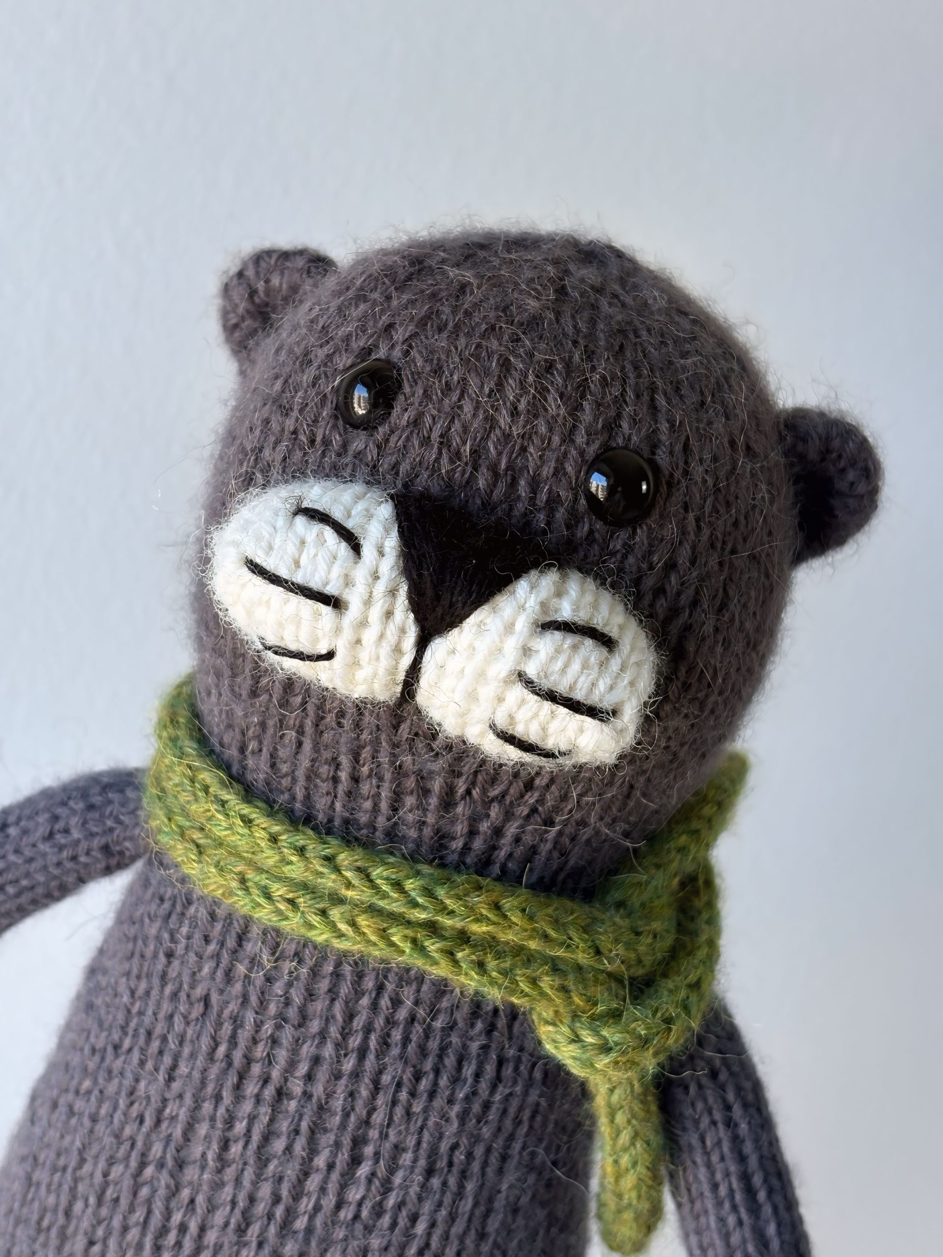 Bigo Otter Toy Knitting Pattern ROUND Version | Instant Download PDF - Image 6